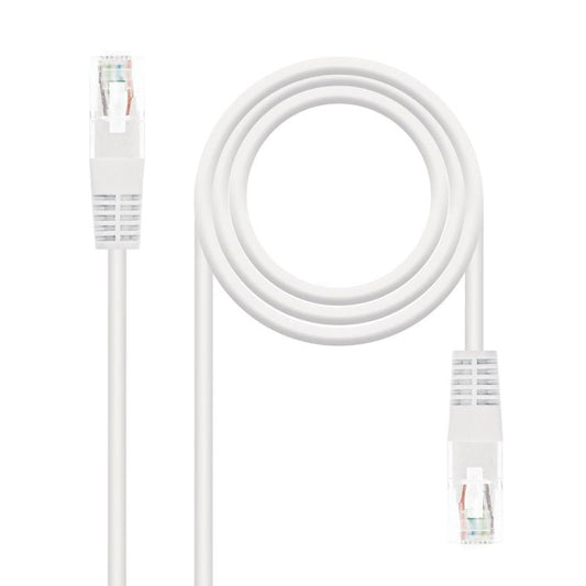 Cable de Red RJ45 UTP Nanocable 10.20.0105-W Cat.5e
5m
Blanco