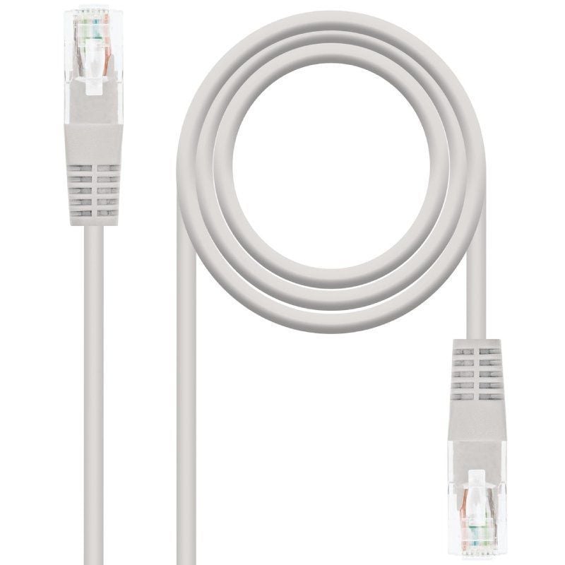 Cable de Red RJ45 UTP Nanocable 10.20.0401-L150 Cat.6A
1.5m
Gris