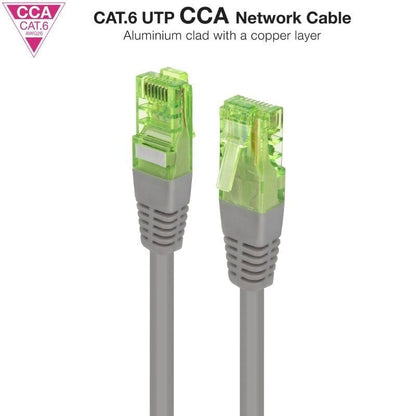 Nanocable Cable RJ45 Cat.6 UTP AWG26 CCA 25cm