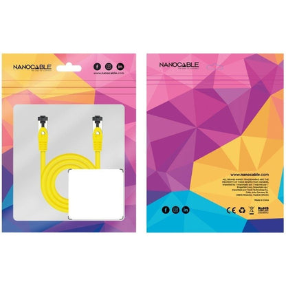 Cable de Red RJ45 SSTP Nanocable 10.20.2000-L25-Y Cat.8.1
25cm
Amarillo