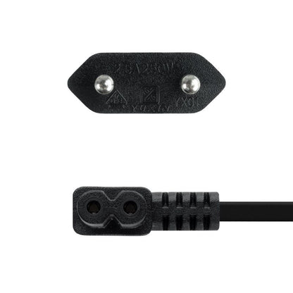 Cable Alimentación Acodado Nanocable 10.22.0503
CEE7/16 Macho - C7 Hembra
3m
Negro