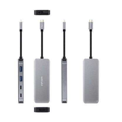 Nanocable Hub USB-C 2xUSB-A+2xUSB-C+HDMI+USB-C PD