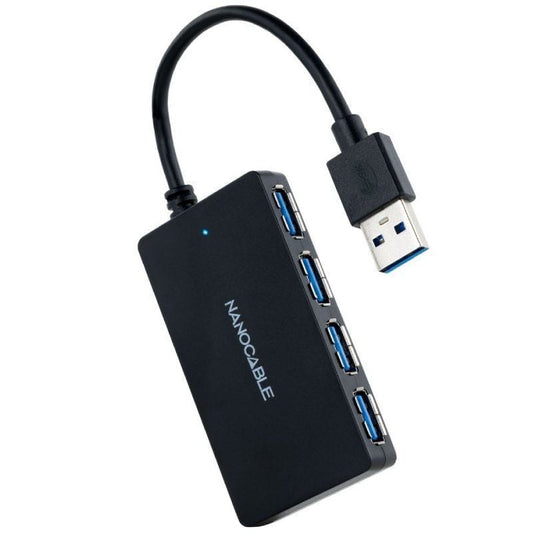 Nanocable Hub USB 3.0 con 4 Puertos de USB 3.0