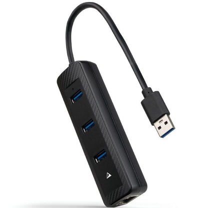 Hub USB 3.0 Nanocable 10.16.4604
3xUSB
1xRJ45
Negro