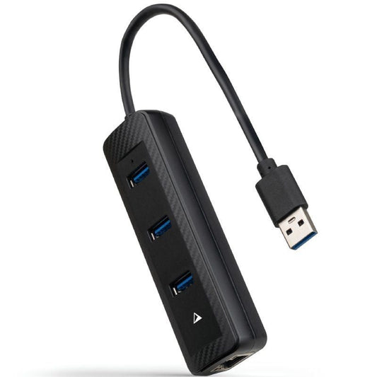 Hub USB 3.0 Nanocable 10.16.4604
3xUSB
1xRJ45
Negro