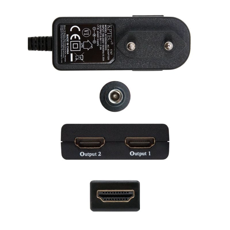 Duplicador HDMI Nanocable 10.25.3502
HDMI Macho - 2x HDMI Hembra