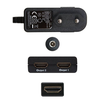 Duplicador HDMI Nanocable 10.25.3502
HDMI Macho - 2x HDMI Hembra