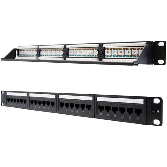 Patch Panel Nanocable 10.21.3124
24 Puertos
Cat.6
Altura 1U