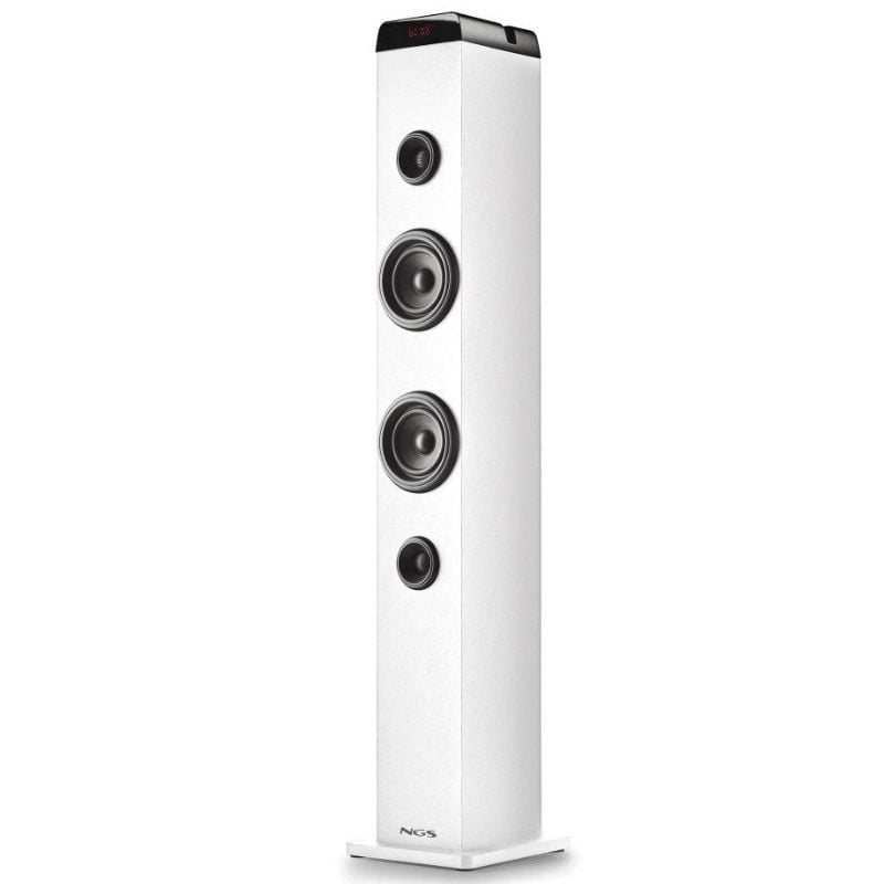 NGS Torre Sonido SKYCHARM PRO 50W  BT Blanco