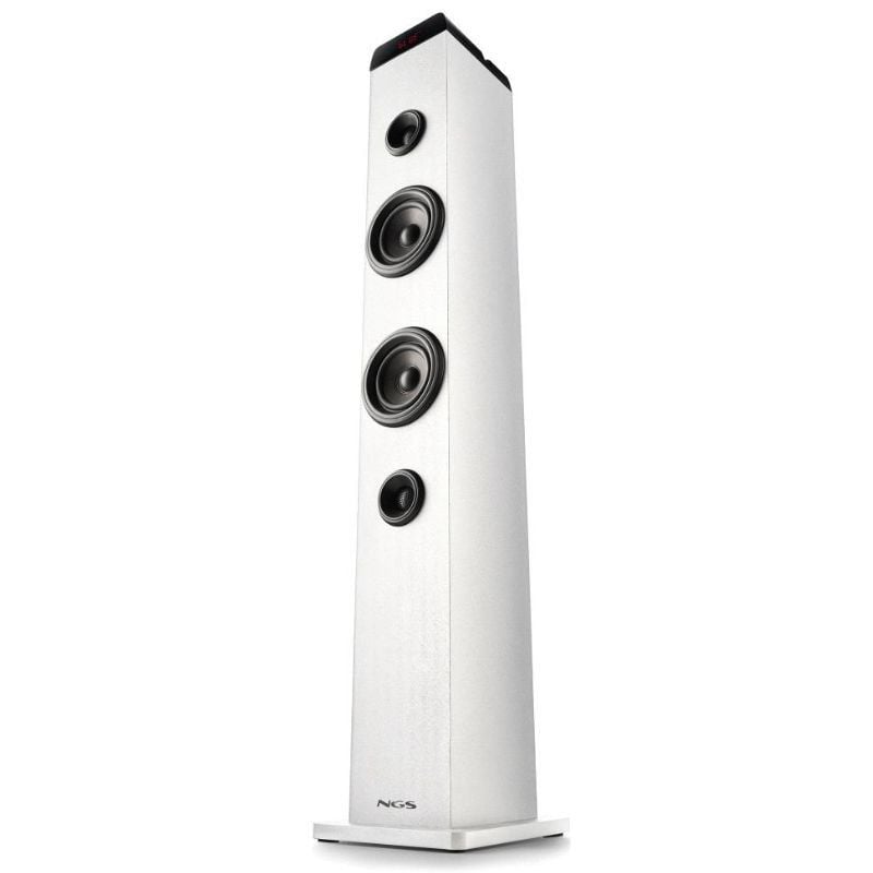 NGS Torre Sonido SKYCHARM PRO 50W  BT Blanco