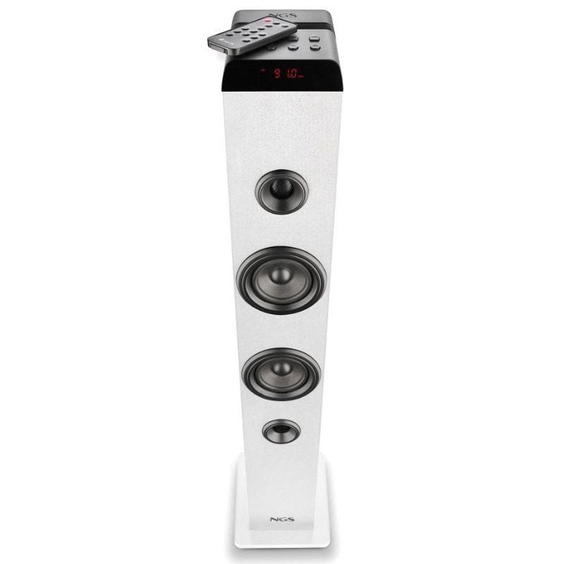 NGS Torre Sonido SKYCHARM PRO 50W  BT Blanco