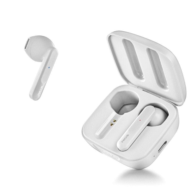 Auriculares Bluetooth NGS Ártica Move con estuche de carga
Autonomía 7h
Blancos