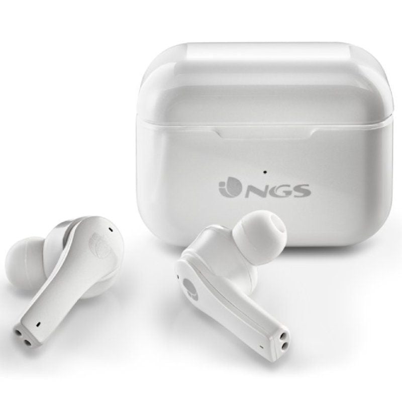 Auriculares Bluetooth NGS Ártica Bloom con estuche de carga
Autonomía 6h
Blancos