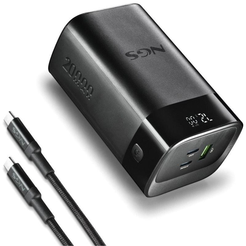 NGS BATERIA EXTERNA PORTATIL CARGA RAPIDA 65W