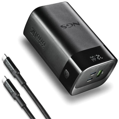 NGS BATERIA EXTERNA PORTATIL CARGA RAPIDA 65W