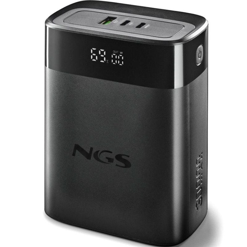 NGS BATERIA EXTERNA PORTATIL CARGA RAPIDA 140W