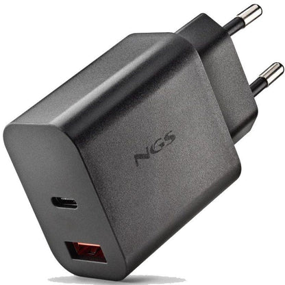 Cargador de Pared GaN NGS Era 30W
1xUSB Tipo-C
1xUSB
30W