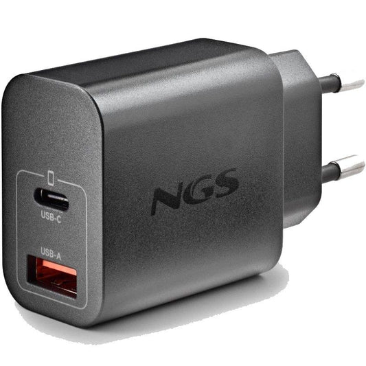 Cargador de Pared GaN NGS Era 30W
1xUSB Tipo-C
1xUSB
30W