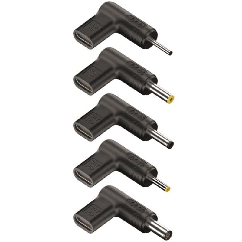 Pack 5 Clavijas para Portátil Asus NGS BUD-AS
DC - USB Tipo-C