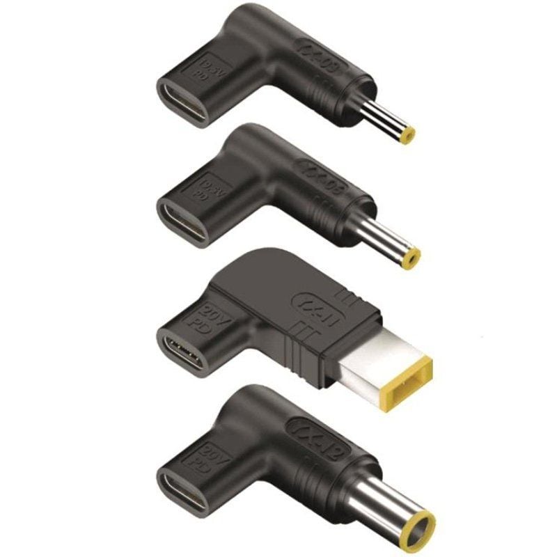 Pack 4 Clavijas para Portátil Lenovo NGS BUD-L
DC - USB Tipo-C