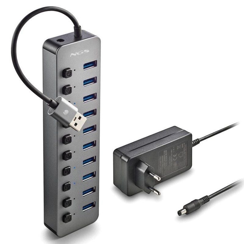 Hub USB NGS IHUB10
10xUSB 3.0
