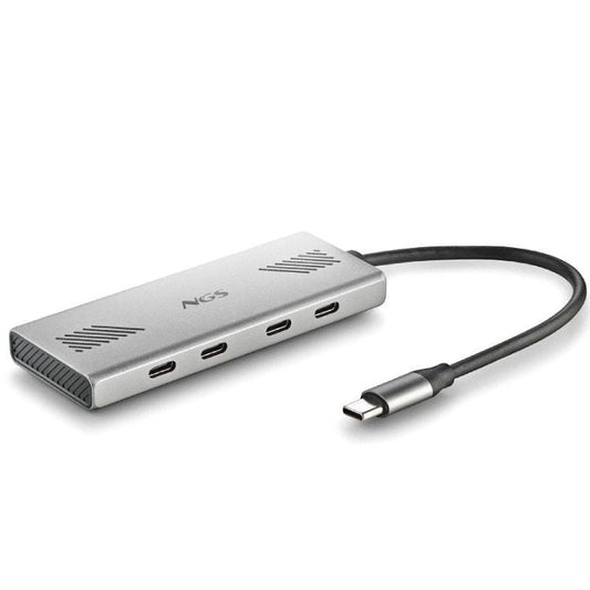 Hub USB Tipo-C NGS Wonder4-C
4xUSB Tipo-C