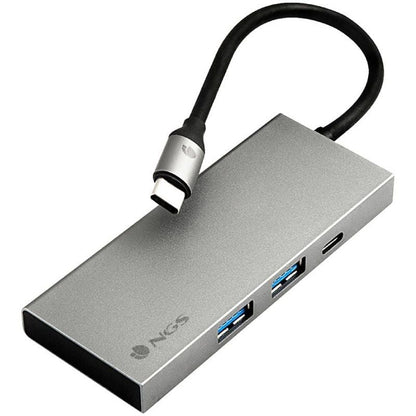 Docking USB Tipo-C NGS WonderDock4 Pro
2xUSB
1xUSB Tipo-C DP
1xHDMI 4K