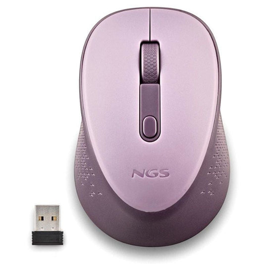 Ratón Inalámbrico NGS Dew Lilac
Hasta 1600 DPI
Lila