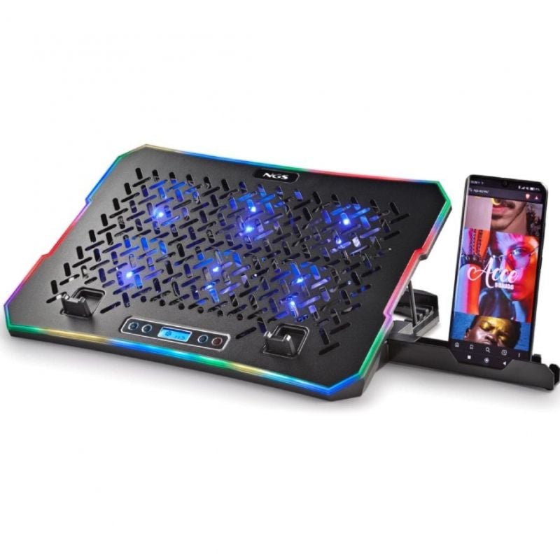 NGS Base Refrigeradora Portátil 15,6" 6 Vent