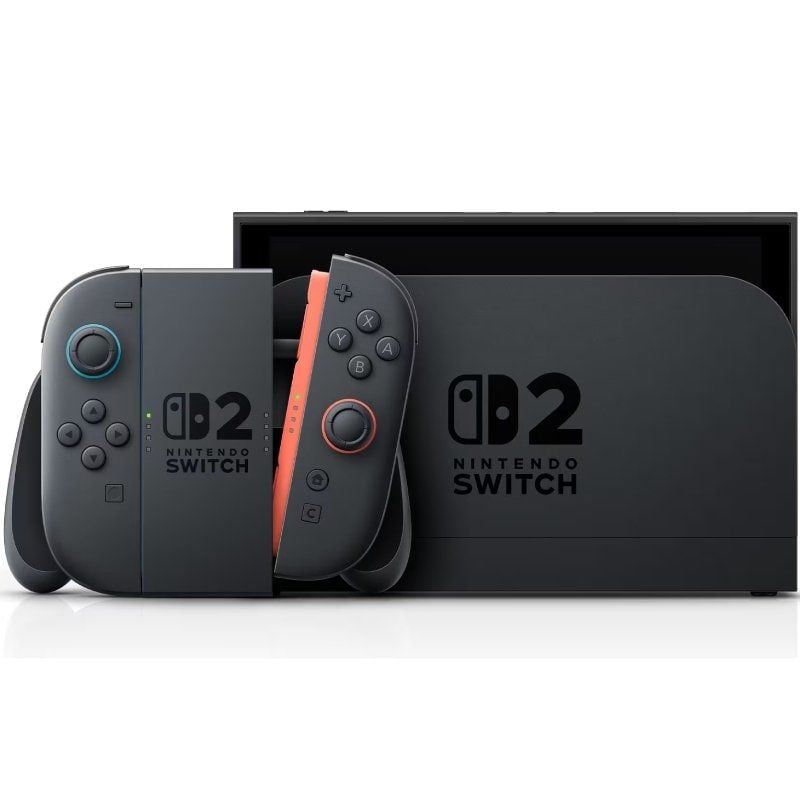 Nintendo Switch 2
Incluye base
Incluye 2 Mandos Joy-Con
Incluye 2 Correas