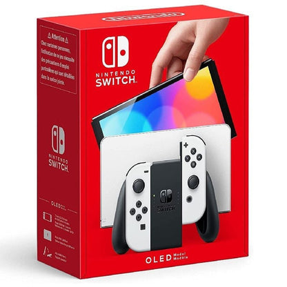 Nintendo Switch Versión OLED Blanca
Incluye Base
2 Mandos Joy-Con