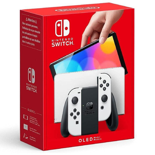 Nintendo Switch Versión OLED Blanca
Incluye Base
2 Mandos Joy-Con