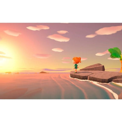 Nintendo Switch Lite Coral + Juego Nintendo Animal Crossing New Horizons