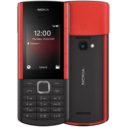 Teléfono Móvil Nokia 5710 XA
Negro y Rojo