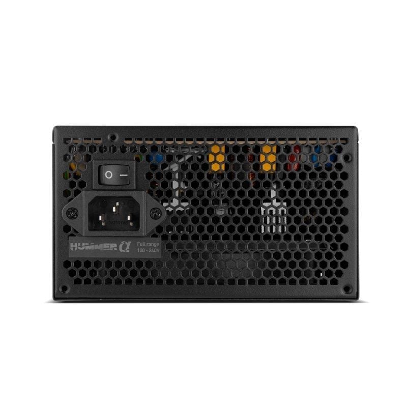 Fuente de Alimentación Nox Hummer Alpha
500W
Ventilador 12cm
80 Plus Bronze