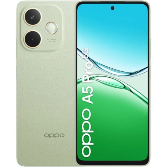Smartphone Oppo A5 Pro 8GB
256GB
6.67"
5G
Verde Oliva