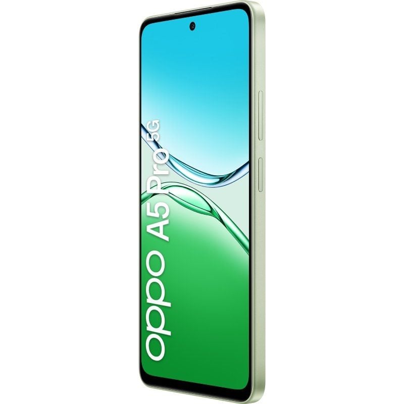 Smartphone Oppo A5 Pro 8GB
256GB
6.67"
5G
Verde Oliva