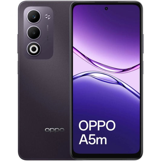 Smartphone Oppo A5M 8GB
256GB
6.67"
Purpura Oscuro