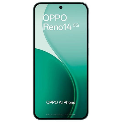 Smartphone Oppo Reno 14 12GB
512GB
6.59"
5G
Verde