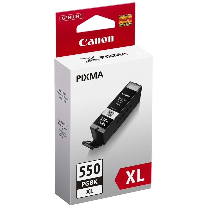 Cartucho de Tinta Original Canon PGI-550PGBK XL Alta Capacidad
Negro