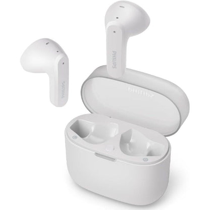 Auriculares Bluetooth Philips TAT2139WH con estuche de carga
Autonomía 7h
Blancos