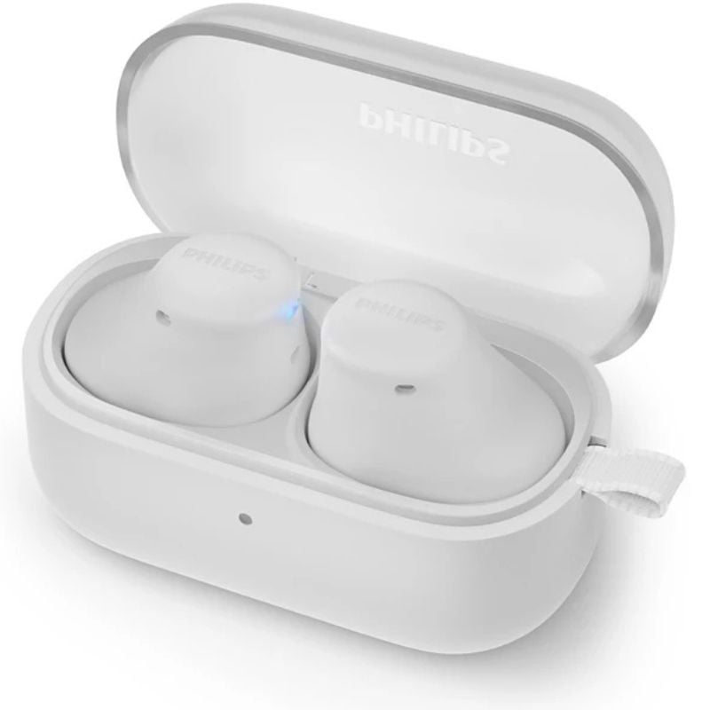 Auriculares Bluetooth Philips TAT2149 con estuche de carga
Autonomía 6h
Blancos