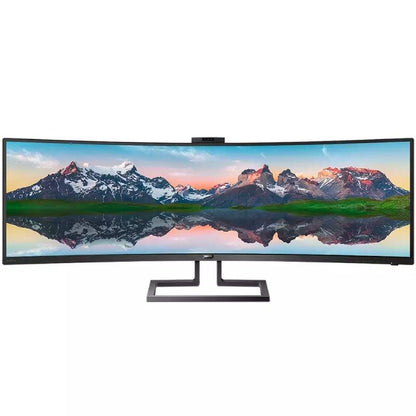 Monitor Profesional Ultrapanorámico Curvo Philips 499P9H 48.8"
Dual QHD
Webcam
Multimedia
Regulable en altura
Negro