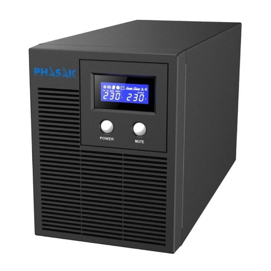 SAI Línea Interactiva Phasak Protekt 2160 VA
2160VA-1400W
4 Salidas
Formato Torre
