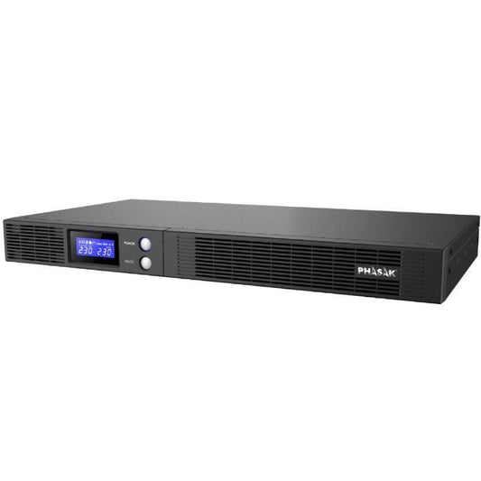 SAI Línea Interactiva Phasak Protekt Slim Rack
750VA-450W
4 Salidas
Formato Rack