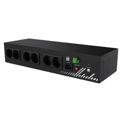 SAI Línea Interactiva Phasak Compact
800VA-480W
8 Salidas
Formato Rack 2U