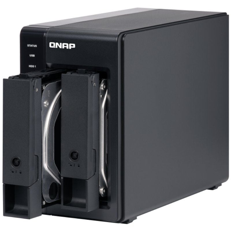 DAS QNAP TR-002
2 Bahías 3.5"- 2.5"
Formato Torre