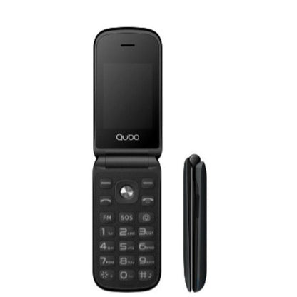 Teléfono Móvil Qubo X-209 4G para Personas Mayores
Negro