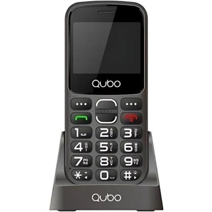 Teléfono Móvil Qubo X-230BKC 4G para Personas Mayores
Negro