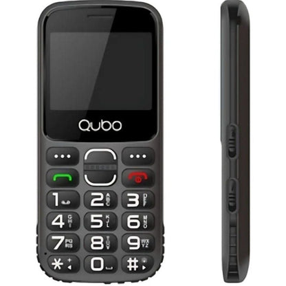 Teléfono Móvil Qubo X-230BKC 4G para Personas Mayores
Negro